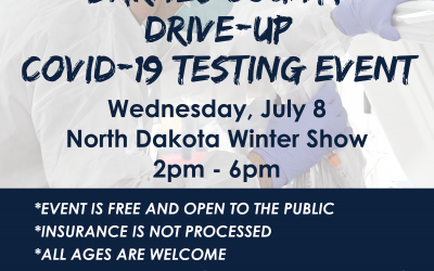 COVID-19 Drive-thru Testing July 8th in Valley City