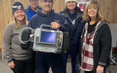 CHI Mercy Hospital Donates Lifepak to Barnes County Ambulance